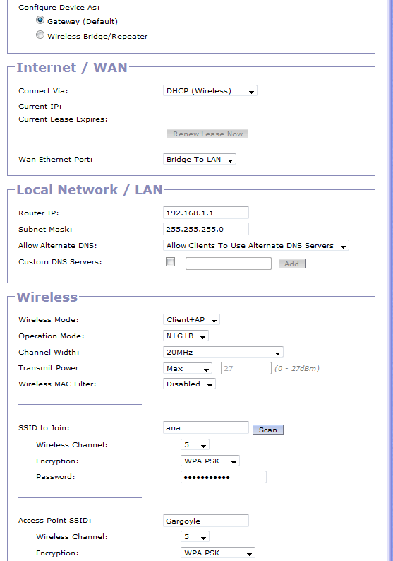 When in ClientAP not receives IP