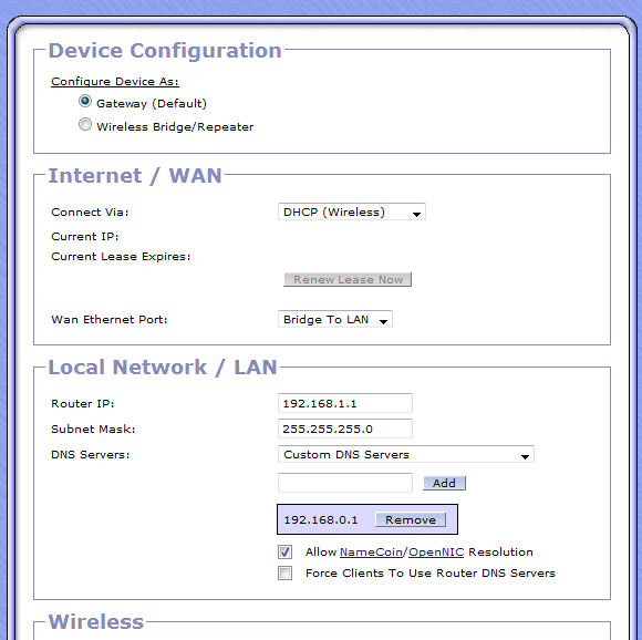 DHCP