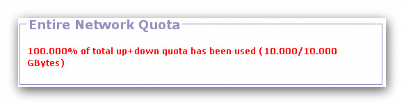 From login screen.  Stops accumulating at 100%.