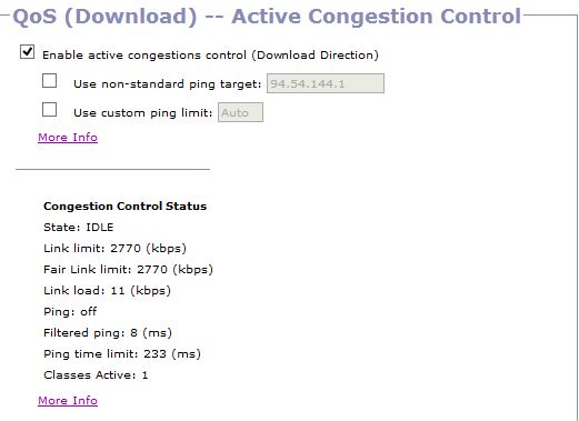 Active Congestion Control SS