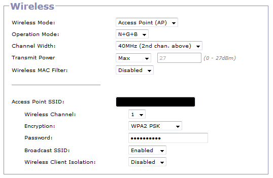 AP config